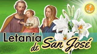 LETANÍA a SAN JOSÉ 🤍  🙏ORACIÓN a SAN JOSÉ [upl. by Ykcir720]