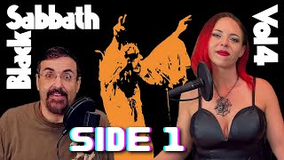 Vol 4 Side 1 Black Sabbath Reaction  Couples first time hearing Volume 4 Supernaut Changes [upl. by Ahsenrat254]