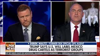 Derek Maltz on Fox Tucker Carlson with Mark Steyn 112919 [upl. by Anaujahs105]