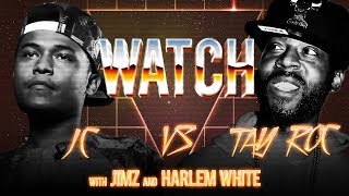 WATCH JC vs TAY ROC with JIMZ and HARLEM WHITE [upl. by Oirad630]