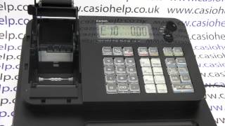 E10 Error Message Casio SEG1  SES700  SMT273  PCRT273 Cash Register [upl. by Mudenihc]