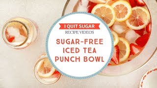 SugarFree Iced Tea Punch Bowl [upl. by Einahpad]