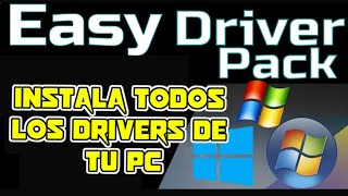 Easy Driver Pack 32 y 64 Bits Win 7 [upl. by Enrichetta]