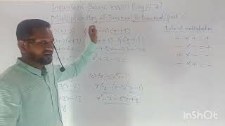 IMPORTANT BASIC MATHS DAY  7 Multiplication Of Binomial To Binomial Part2 [upl. by Sol]