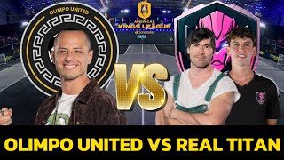 DIOSES CONTRA TITANES ¿QUIEN GANARÁ  RESUMEN OLIMPO UNITED VS REAL TITAN kingsleagueamericas [upl. by Ebbie594]