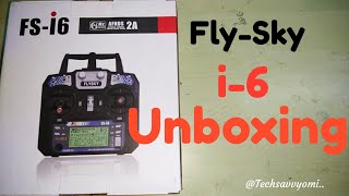 Flysky FS  i6 Tx Rx unboxing in Hindi  24GHz rc controller [upl. by Yatnuhs]