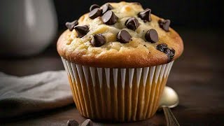 Soft and Fluffy Muffins Ultimate Chocolate Chip Muffins Recipe ImmasGoodies [upl. by Barcellona898]