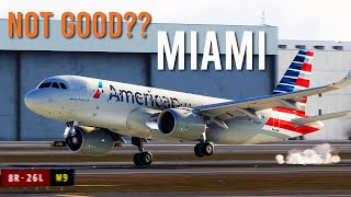 American Airlines A320NEO Big Bounce in Miami  Cockpit View  Instant Replay [upl. by Nwahsd]