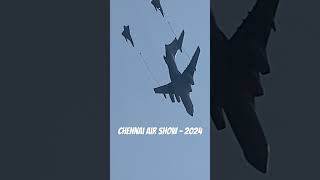 Chennai Air Show  Mid air refuelling airforce indianairforce refueling [upl. by Carling]