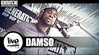 Damso  Peur Dêtre Sobre Live des studios de Generations [upl. by Eellah150]