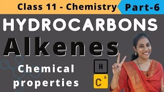 Chemical properties of alkenes  Hydrocarbons class 11 chemistry  NEET JEE  CBSE [upl. by Collar592]