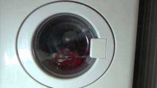 Zanussi Compact ZWC1300  Synthetics Quick  First rinse pt 4 of 7 [upl. by Story995]