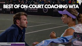 Best of OnCourt coaching WTA [upl. by Gabriela114]