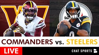 Commanders vs Steelers Live Streaming Scoreboard PlayByPlay Highlights amp Stats NFL Week 10 CBS [upl. by Dagna]