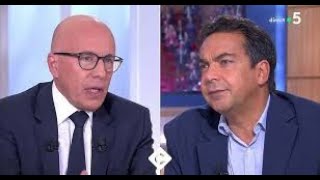 Éric Ciotti s’en prend violemment à Patrick Cohen en direct sur France 5 [upl. by Upton]