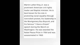 Remembering The Legacy Of Martin Luther King Jr  A Tribute To A Civil Rights Icon shorts [upl. by Asiled]