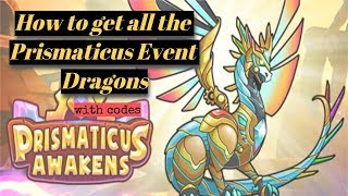 How to get all tiers  dragons in Prismaticus Event  Everwing [upl. by Hairabez]