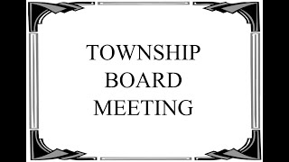 111224 Township Board Meeting [upl. by Trow]