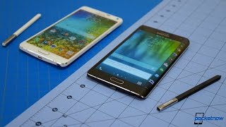 Galaxy Note Edge vs Galaxy Note 4  Pocketnow [upl. by Assenov]