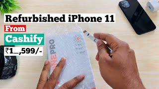 Refurbished iPhone 11 from Cashify 😕  Fair Condition ₹1599 [upl. by Aivon255]