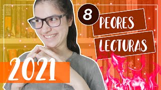 PEORES LECTURAS 2021  lamaleluna booktube Argentina [upl. by Heurlin]