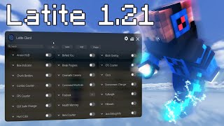 LATITE CLIENT V2  Out Now Minecraft Bedrock Edition 121 [upl. by Catarina231]