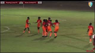 Highlights Anguilla Football League Playoffs Roaring Lions vs Kicks United [upl. by Zeph343]