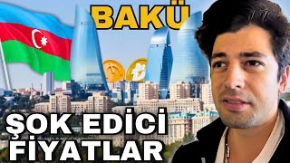 Baküde Fiyatlara ŞOK OLDUM [upl. by Euqinna785]