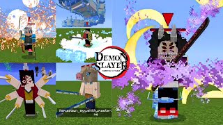 Kimetsu Go Master  DEMON SLAYER Addon Minecraft PE 119 [upl. by Corri]