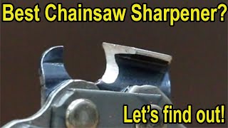 Which Chainsaw Sharpener is Best Lets find out Stihl Granberg Chicago Electric Oregon [upl. by Rehttam530]