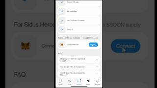 Ton Station Airdrop How to Connect Metamask in For Sidus Heroes Believers Task [upl. by Staffan264]