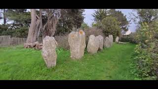 Le cromlech de kerbourgnec à Saint Pierre quiberon [upl. by Arahas]