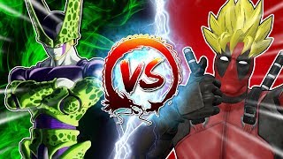 Deadpool VS Cell CellGames  TeamFourStar [upl. by Tteirrah]