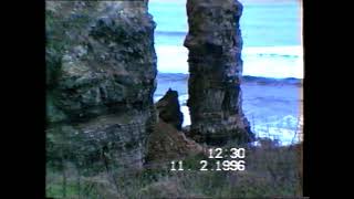 19960211 Marsden Rock Collapse 1 [upl. by Noryahs768]