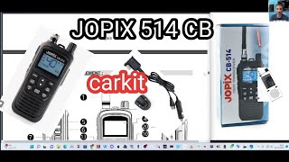 JOPIX  CB 514 amp CAR KIT [upl. by Bove]