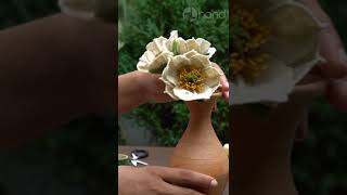 Quick Felt Flower DIY [upl. by Gosser164]