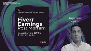 Post Mortem Fiverrs Rallies 20 on Earnings Acquisition and 300m Target [upl. by Eelnyl]