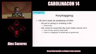 Kernel Mod Rootkits on Modern Linux Systems by Alex Caceres [upl. by Quick]