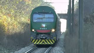 Elettromotrice TAF Trenord EB 760 005 TN stazione ponte Ticino Galliate [upl. by Eclud889]