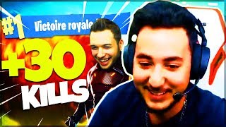 UNE 30 KILLS EN DUO VS SQUAD SUR LES SERVEURS NA  ► FORTNITE [upl. by Riella]