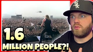 FIRST TIME REACTION  Metallica  Enter Sandman Live Moscow 1991 HD THIS IS INSANE [upl. by Maurice]