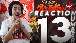 Gurren Lagann Episode 13 Reaction  Ultimate Rematch [upl. by Llertnod]