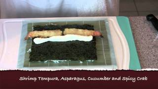 Super Shrimp Tempura Sushi Roll [upl. by Akeemahs]