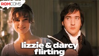 lizzie and darcy flirting for ten minutes straight  Pride and Prejudice  RomComs [upl. by Strage]