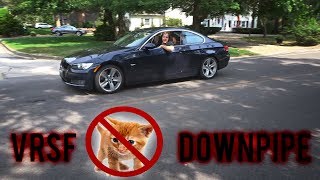 335i Catless Downpipe Install DIY [upl. by Upali]