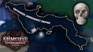 HOI4 Kaiserreich Serbia To Ottoman Empire Timelapse 💀 [upl. by Otrebogad262]