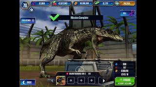 Giganotosaurus Gen 2 Jurassic World The Game [upl. by Ortrud]