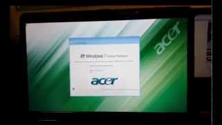 How to ║ Restore Reset a Acer Aspire to Factory Settings ║ Windows 7 [upl. by Marsland186]