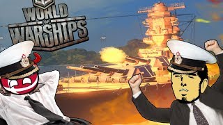 TWO IDIOTS SINK THE YAMATO  World Of Warships Ft Bokoen1 [upl. by Ehman679]