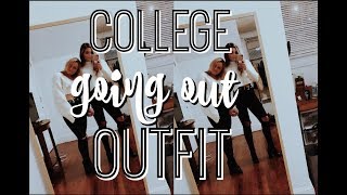 TYPICAL COLLEGE GOING OUT OUTFITS [upl. by Eelaras586]